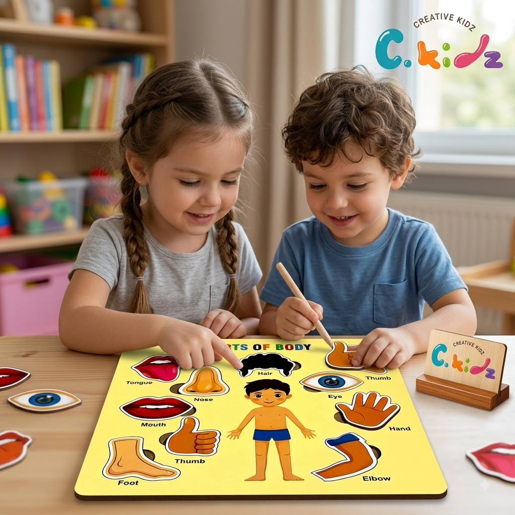 Parts of the Body Board – Fun & Educational Toy