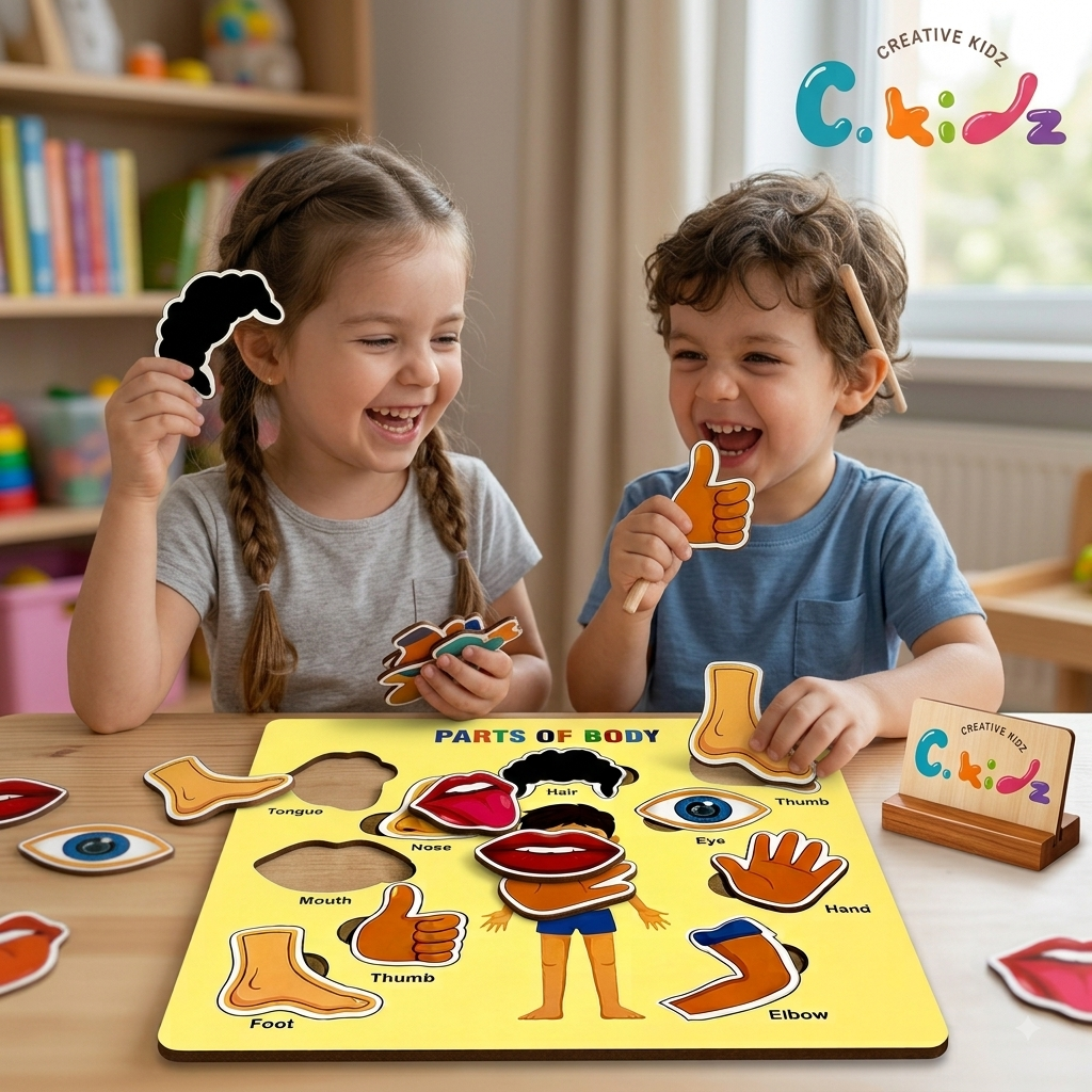 Parts of the Body Board – Fun & Educational Toy